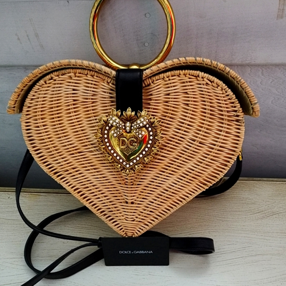 Dolce and Gabbana Heart shaped Devotion bag